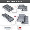 2/3 Tier Expandable Storage Tray Adjustable Flatware Storage Divider  Cosmetics Utensils