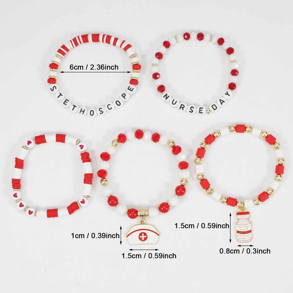 JYL TS Bracelet Bohemian Halloween  Clay Beads Ignites Festivity