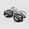 1Pc ABS Car Steering Wheel Logo Emblem Cover Sticker For Nissan Qashqai Patrol X-Trail Juke MICRA Altima Tiida Versa Leaf Serena
