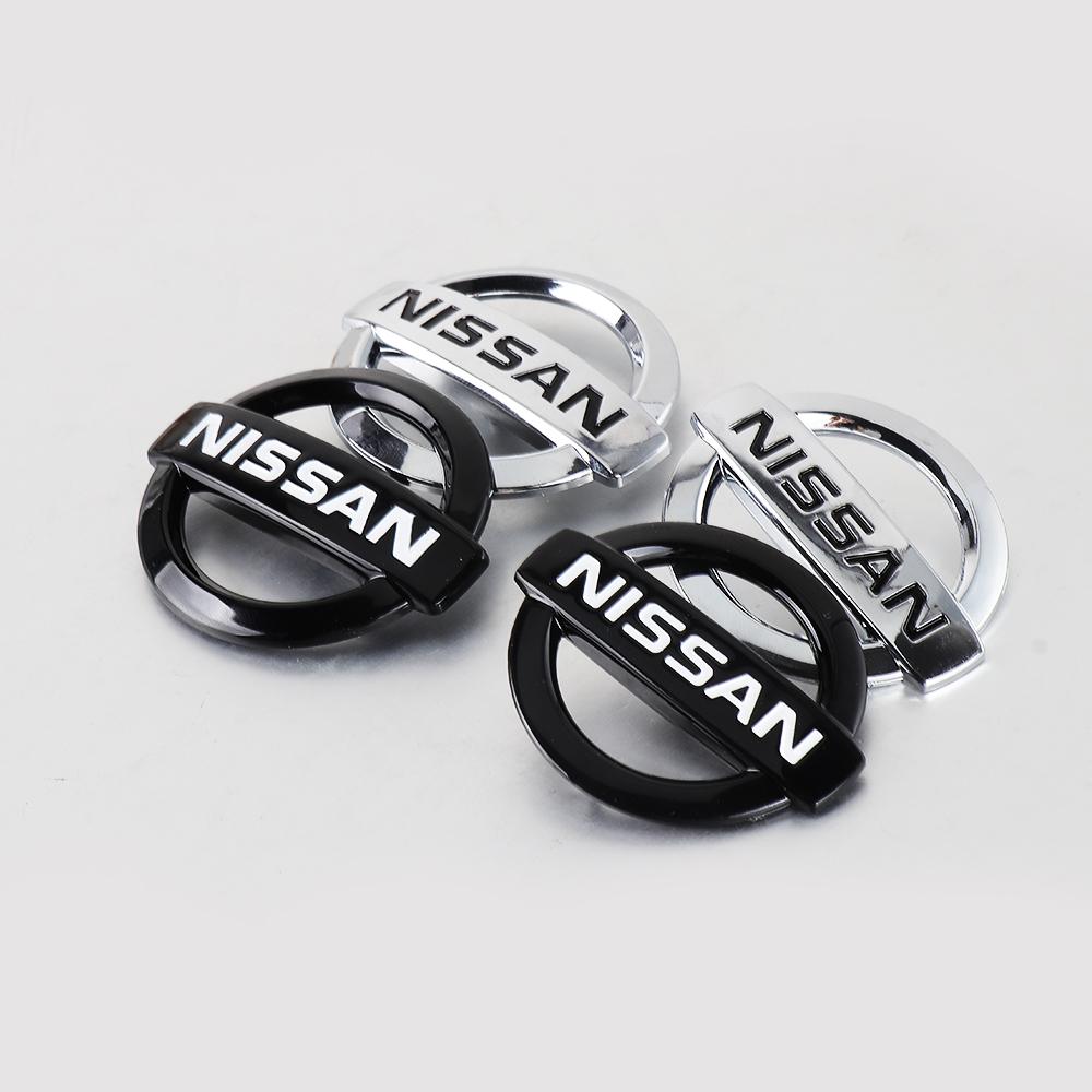 1Pc ABS Car Steering Wheel Logo Emblem Cover Sticker For Nissan Qashqai Patrol X-Trail Juke MICRA Altima Tiida Versa Leaf Serena