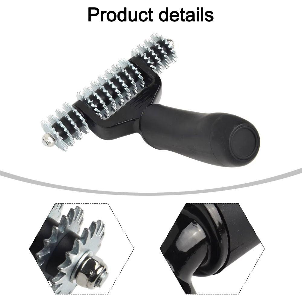 Serrated Toothed Wheels Carpet Seam Roller 5 Inch Carpet Roller Carpet Installation