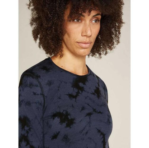 Icebreaker Базовый слой с длинным рукавом Merino 200 Oasis Cloud Dye