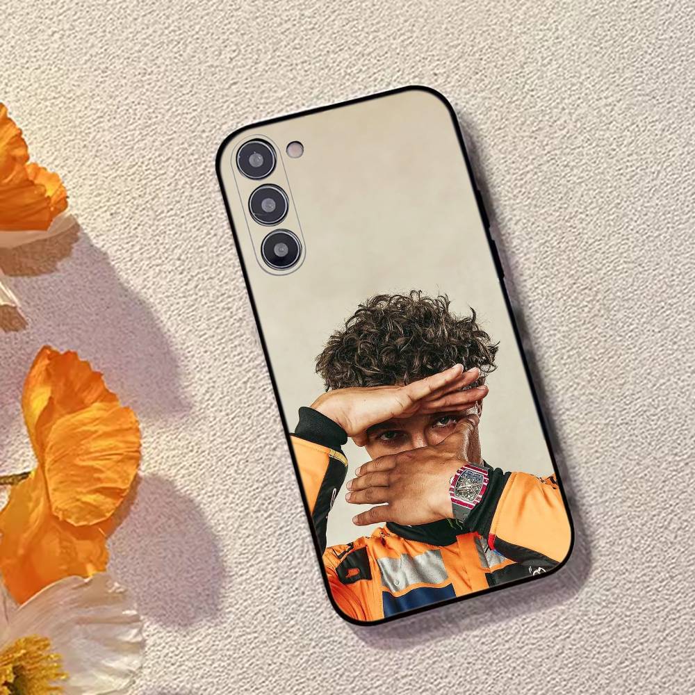 Racer Lando N-Norris Phone Case Silicone Soft For Samsung Galaxy A73,A72,A71,A70,A53,A52,A51