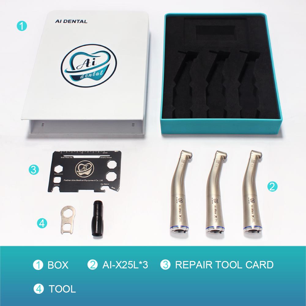 Комплект стоматологического оборудования AI-S3-X25L Strgiht Speed ​​Sandpeice Sith Fiber — фото 10