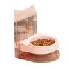 Durable Neck Protectors Pet Bowl Feeder Skid-Proof Large Capacity Cat Dog Bowls Adjustable Height Pet Feeding Bowl