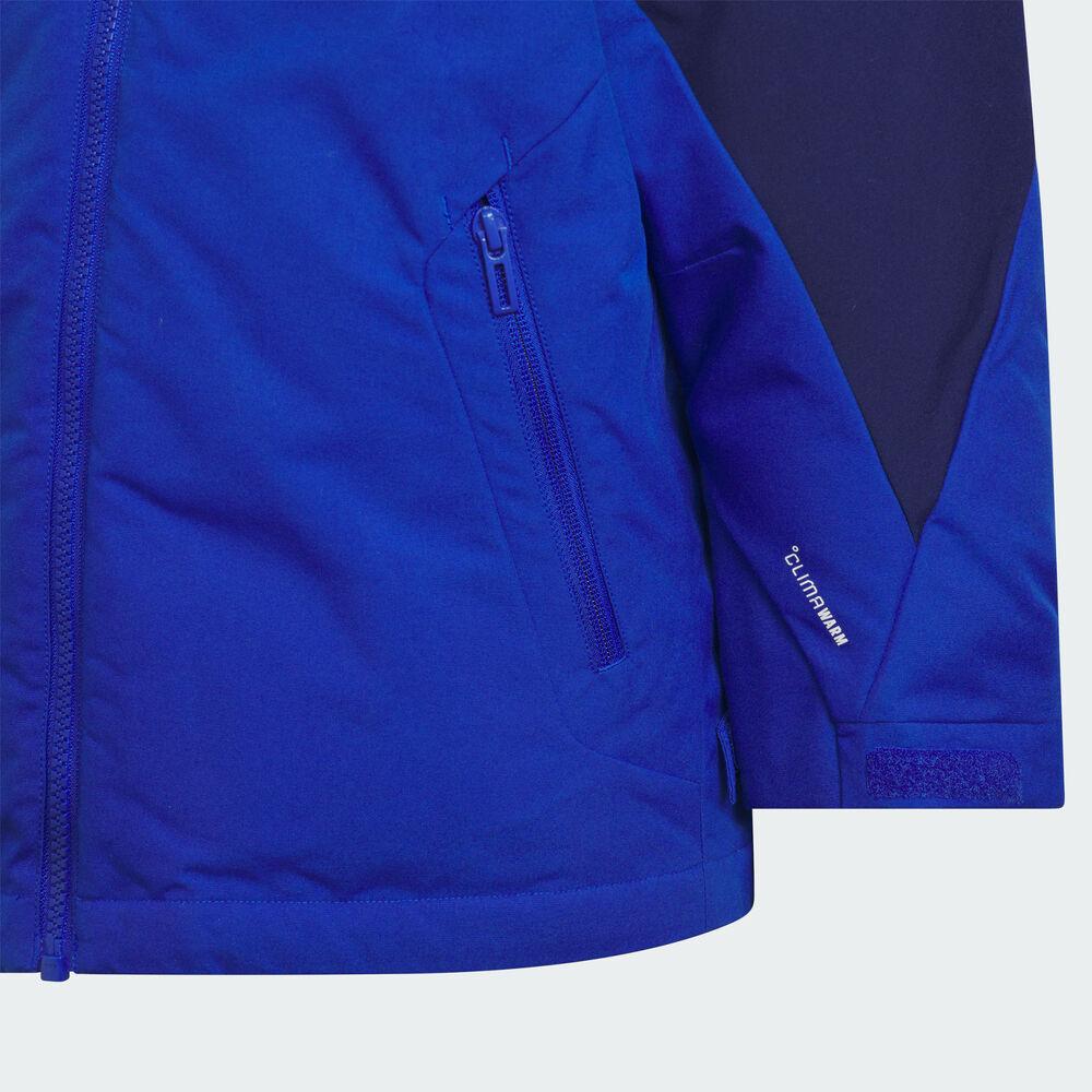 adidas Color Block Hooded Long Sleeve Cotton Jacket Kids Jackets KC5414