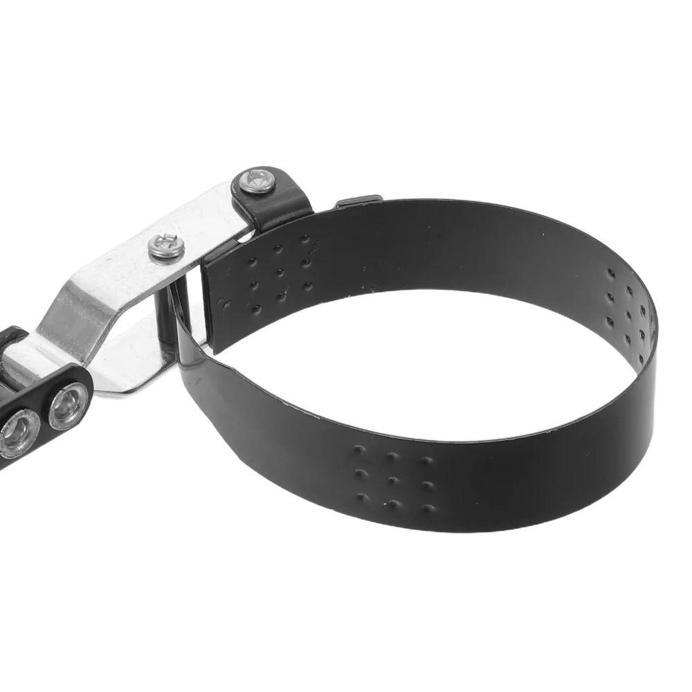 Ergonomic Handle Filter Removal Tool Steel Band Adjustable Filter Wrench  Mechanics Tool