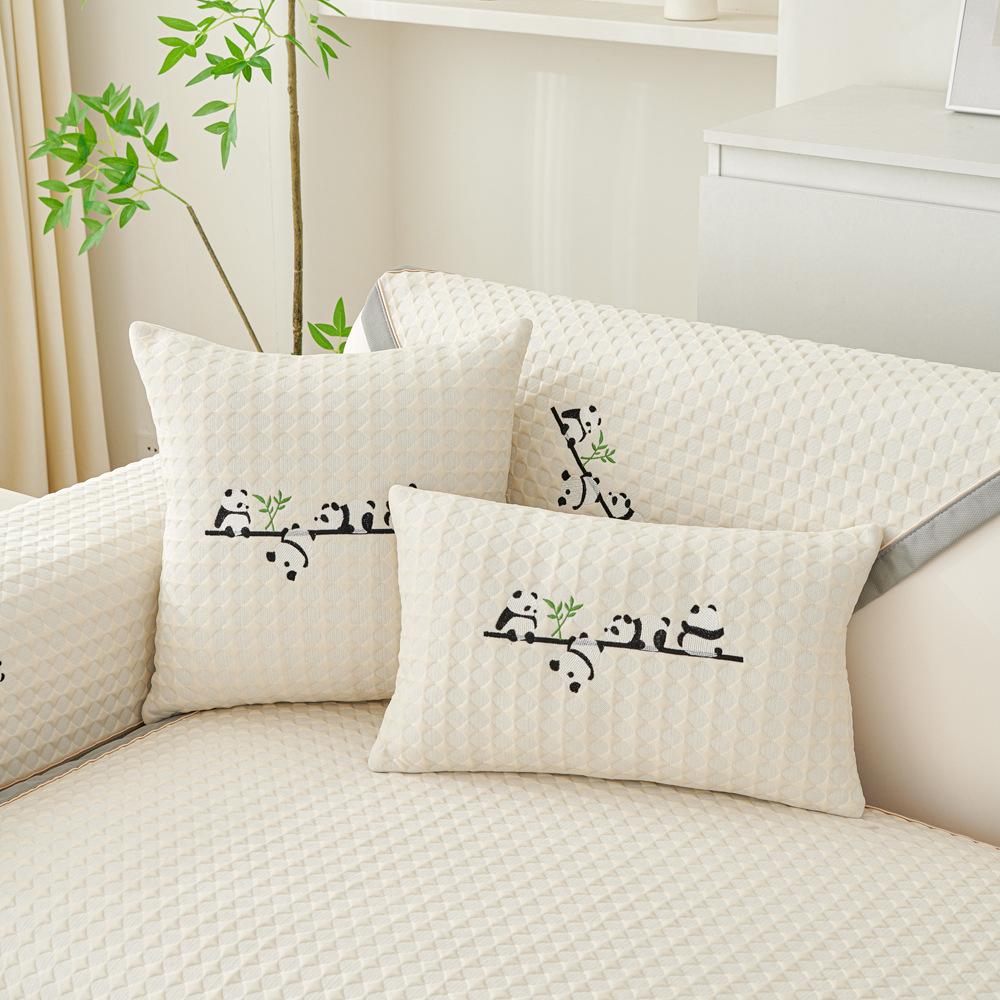 Cool Doudou Summer Sofa Cushion  New Mat Seat Cushion Simple Modern Cool Non-Slip Sofa Cover Cover Cover
