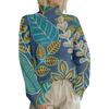 High-Neck Printed Pullover Sweater LYH0911