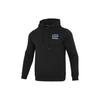 Skechers Colorful Casual Series Solid Color Printed Logo Hooded Pullover Long Sleeve Sweatshirt Unisex Sweatshirt Black L322U090-0018