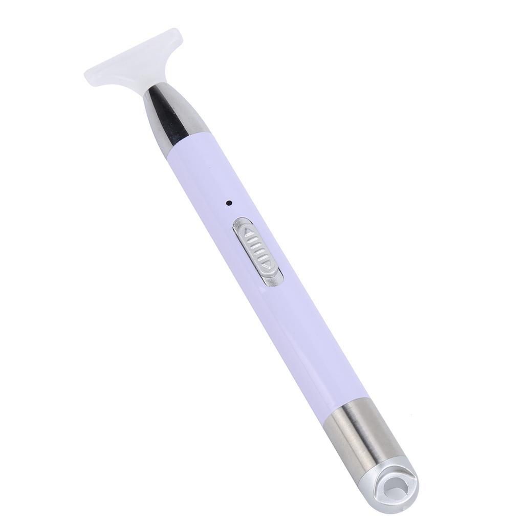 Rhinestone Painting Pen 5D 20 Pieces Painting Glue Clay 6 Pieces Replacement Pen Heads Purple Point Drill Pen