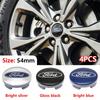 Car Sticker 2026 2025 Hot Ford 54mm Car Badge Original Wheel Center Cap Car Badge Wheel For Ford Focus MK2 Fiesta Mondeo Shelby