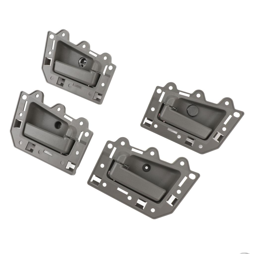 4 Set Maniglie Interne Porta Anteriori Posteriori Sinistra Destra Funzionamento Fluido 1JV461J3AA per Grand Cherokee dal 2005 al 2011