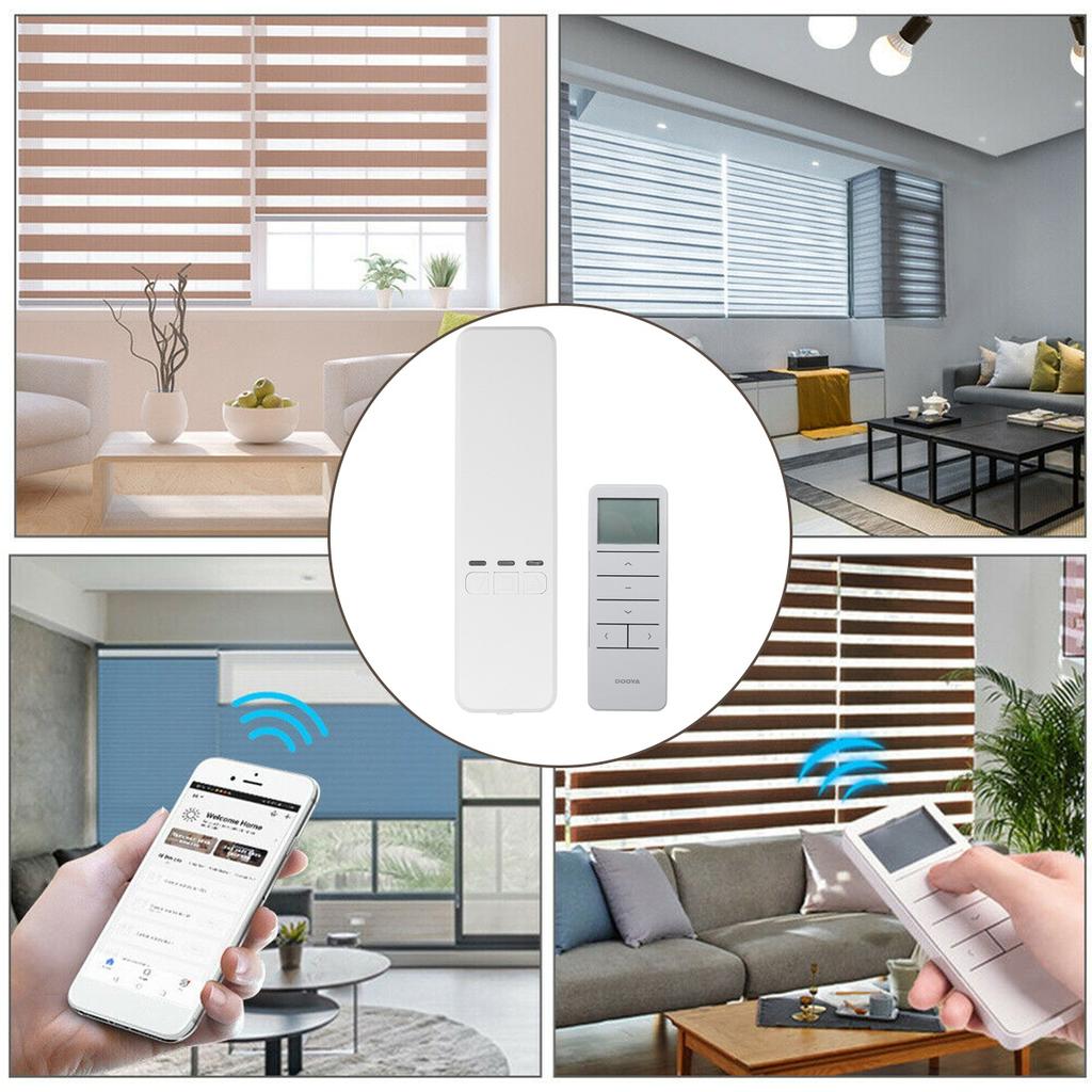 AUGIENB Smart Home Blinds Automation Kit WIFI Electric Smart Motorized Window Blinds w/ APP Remote Control