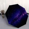 1 Stück Galaxie-Themen-Regenschirm, Hochwertiger Regenschirm, Automatisches Öffnen und Schließen, Multifunktionaler Regenschirm G0811155