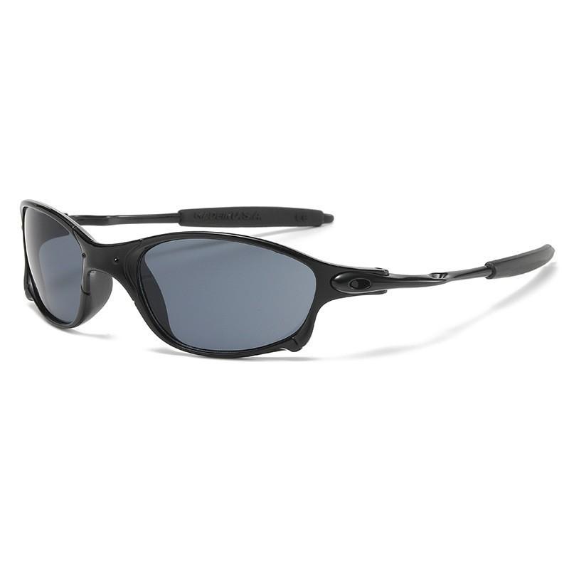 

Metal Alloy Unisex Sunglasses – UV Protection for Men & Women - Polarized Light Blue Lenses Other