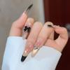 Cat's Eye Wearing Nail Pure Hand-made Nail Piece Fake Nail Wearing Nail Piece Advanced Sense Thin Dog Long
