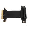 Graphics Card Extension Cable Gen 4 GPU PCIE 4.0 X4 Riser Cable 8GB S 90 Degree for M.2 WiFi USB Sound Card SSD