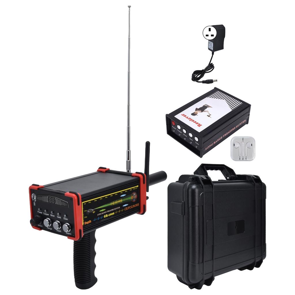 Metal Detector Underground Metal Scanner 1000m Range Treasure Finder for Gold Silver Copper
