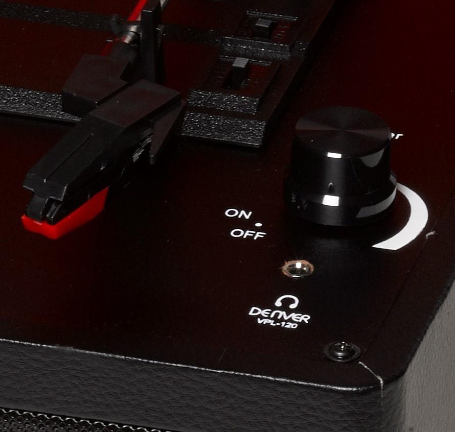 Grammophon Denver VPL-120 schwarz, Denver