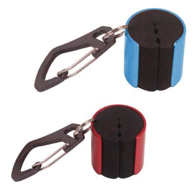 Saki & Masa Rutenhalter, Rutenclip, Rutenhalter, Freihändig, Sturzschutz, Set in 2 Farben, mit Karabiner