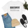 Booktrovert Definition Funny Bookworm TShirt Women Cute Book Lover T Shirt Bookish Nerd Tshirts Cotton Librarian Tees Gifts