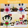 Girls Powerpuff Blossom Bubbles Cute Plush Doll Playroom And Decor Bedroom