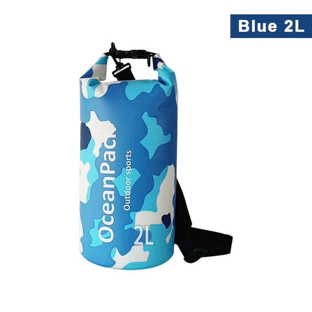 2/5/10L Dry Bag Touch Screen Waterproof Bags For Trekking Drifting Rafting Surfing kayak Outdoor Sports Bags Camping Equipment