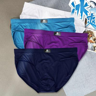 Eisseide Herren Dünne Sexy Atmungsaktive Sommer Slips