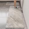 Kitchen Carpet Non-slip Waterproof Leather Floor Mat Imitation Marble Texture Large Size Rug PVC Home Decoration Foot Mats