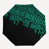 1pc Labyrinth Maze Automatic Open 8-Rib Windproof Umbrella, Travel & Commuting, Suitable for All Seasons