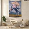 The Boring Blue Boy Pattern Home Decor Tapestry, Wall Hanging, Decorative RV Wall Cloth.SGT0917533