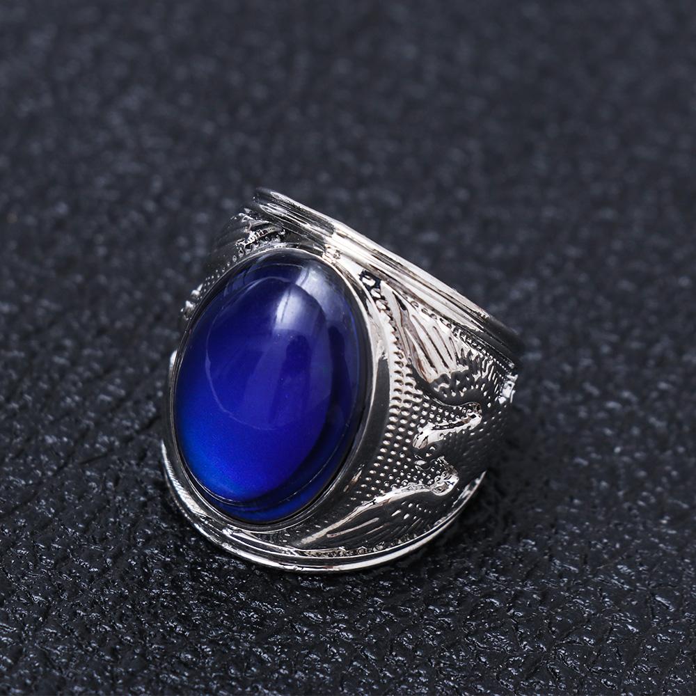 Party Gift For Women Girl Jewelry Temperature Control Luminous Mood Ring Color Change Rings