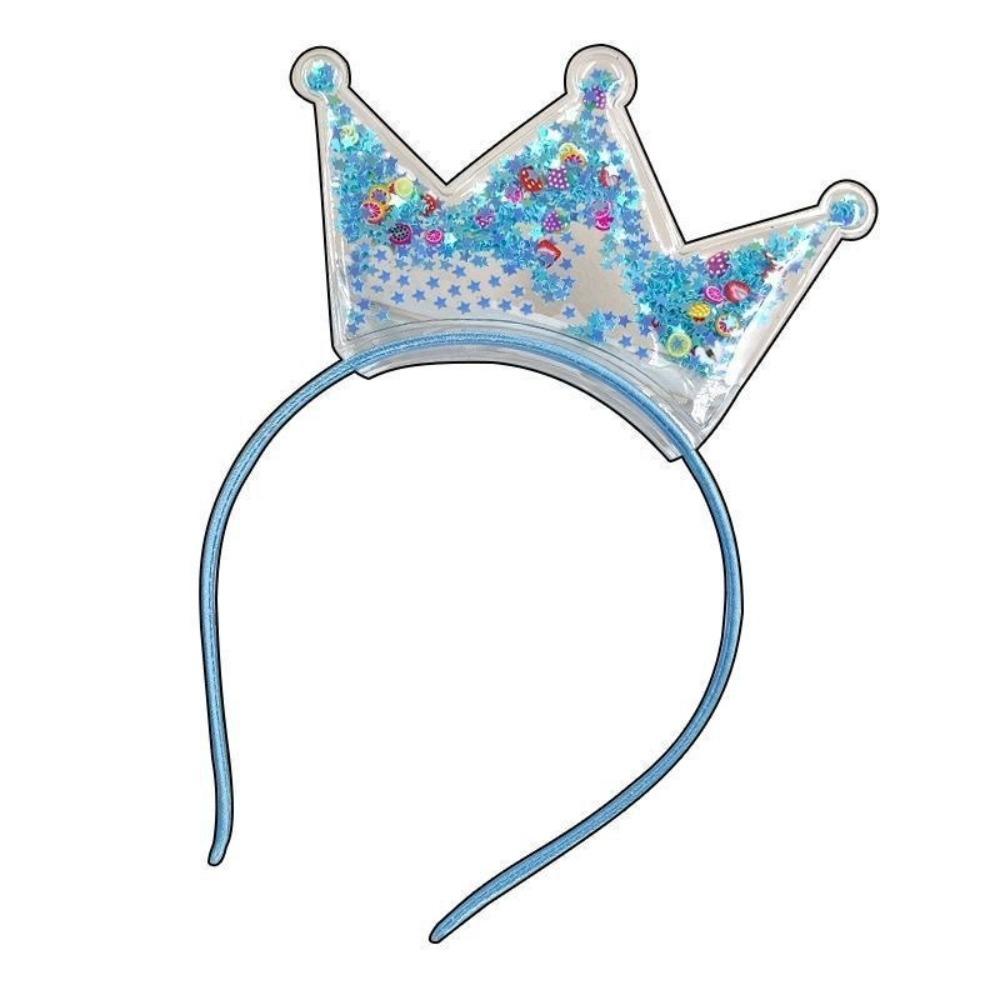 Cat Ears Quicksand Hair Band Crown Rabbit Ears Children's Hair Accessories Students Share Kindergarten Prizes Sequined Elements