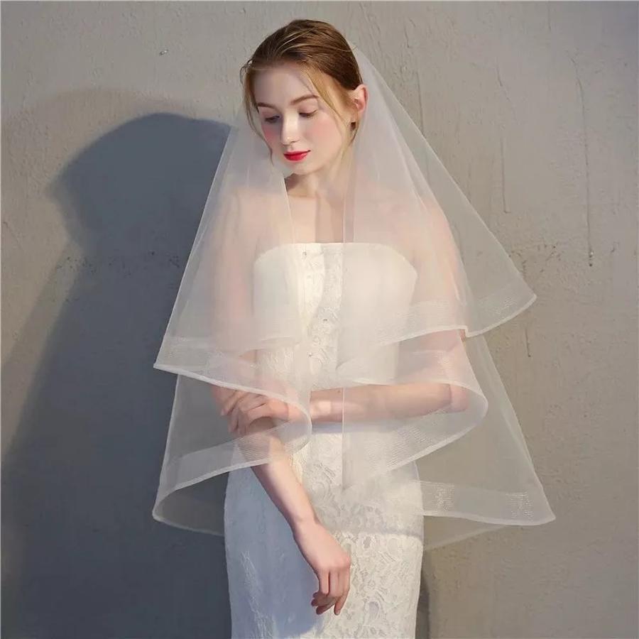 Bridal Veil Wedding Veil for Bride or Single Party Photo Shoot