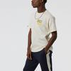 New Balance New Balance X Rich Paul T Shirts Men's Ecru Crew Neck Moderate Straight Fit MT13923-MCU