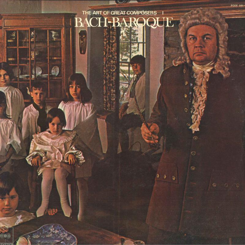 

LP Record - Atr Of Great ComposersI - Bach-baro FCCC1012 CBS/SONY Japan Classical Used
