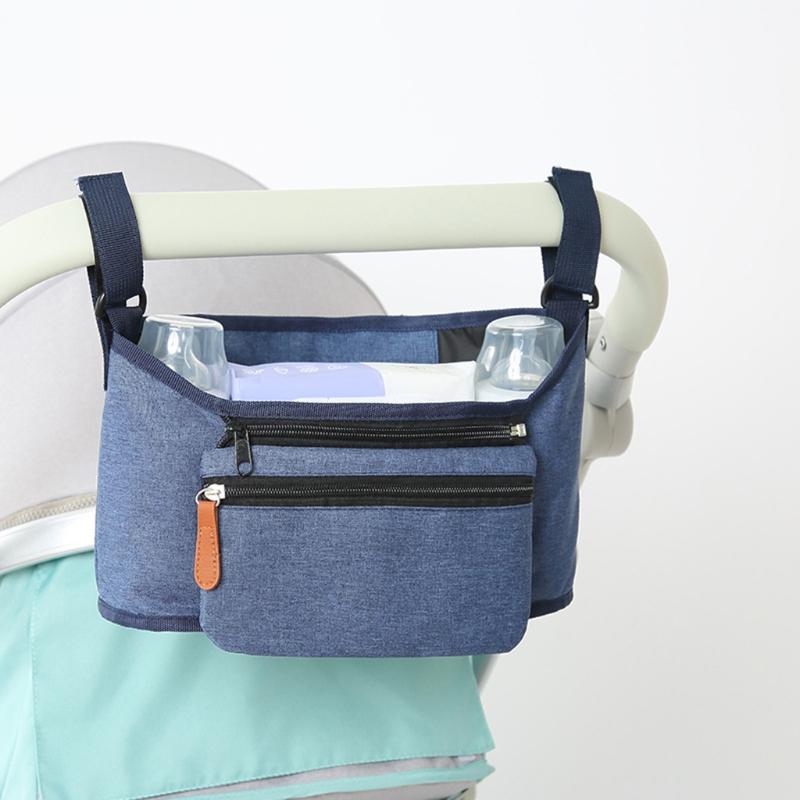 Baby Stroller Bag with Separate Pocket Diaper Bag Waterproof Mommy Travel Bag Maternity Organizer Bag
