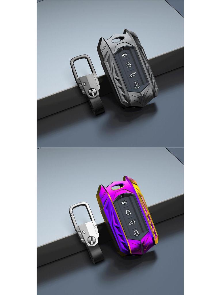 21 Tank Key Shell: Signal-Friendly Tank 300 Silicone & Zinc Alloy Car Key Cover