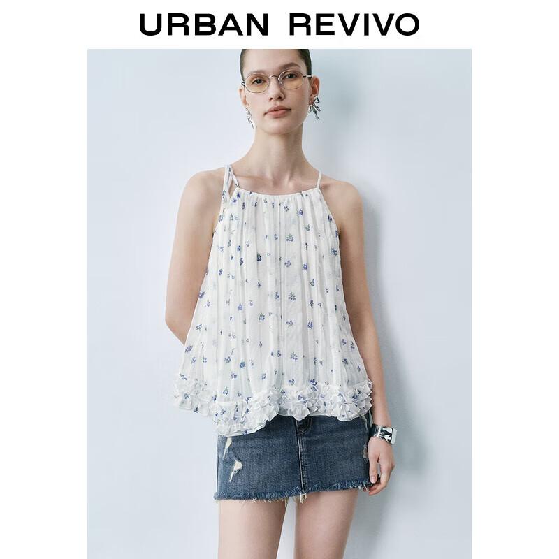 UR Women s Casual Floral Print Camisole Top XL