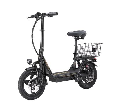 SINOHON K14  Outdoor Folding Electric Scooter 240W Motor 36V13AH Battery With Rear Frame E-Scooter 14 Inch Road Tires Urban Commuting EScooter