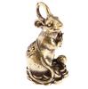 2020  Year Gift Lucky Mouse Rat Year Desk Decor Copper Wealth Rats Figurines