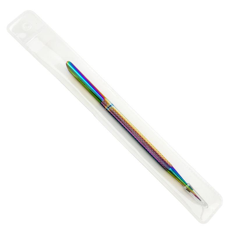 Russian Style Double-Headed Steel Manicure & Cuticle Remover