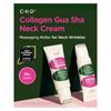 CKD Retinol Collagen Neck Cream With Gua Sha Massage Roller 50ml, Anti-Aging Firming Cream For Neck Jawline Lifting And Décolleté Wrinkle Care