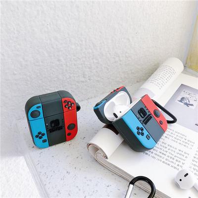 Silikon-Kopfhörerhülle für Apple Airpods1/2 kabellose Bluetooth-Kopfhörer für Nintend Switch Game