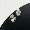 Korean Style Retro Pearl Ear Clip for Women - Mosquito Coil Holder, No Piercing, High-End, Fashionable and Versatile Luxury Earrings