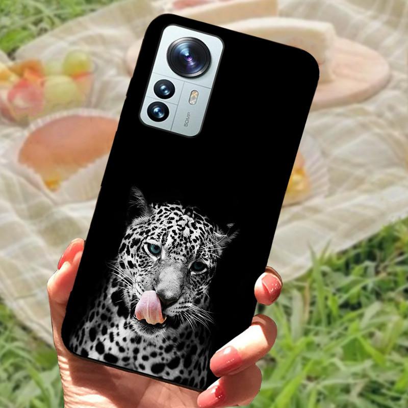 For Xiaomi Mi 12 Case 12X 12S Soft Silicone Cartoon Painted Phone Cover For Xiaomi 12 Pro Case 12S PRO Shockproof Coques Bumper