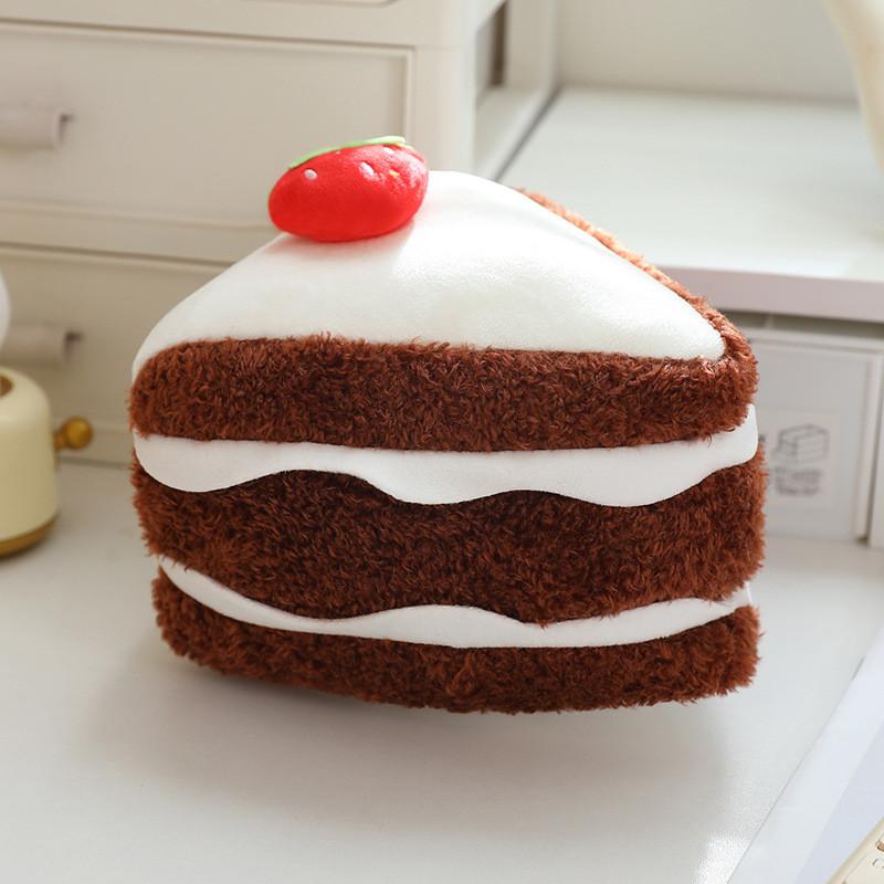 Butter Cartoon Cake Chocolate Cookies Toast Food Design Plush Toy For Children