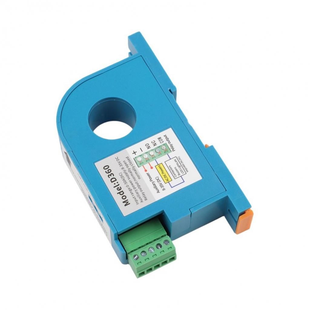 DC Current Monitoring Switch with Adjustable Delay Settings and Indicator