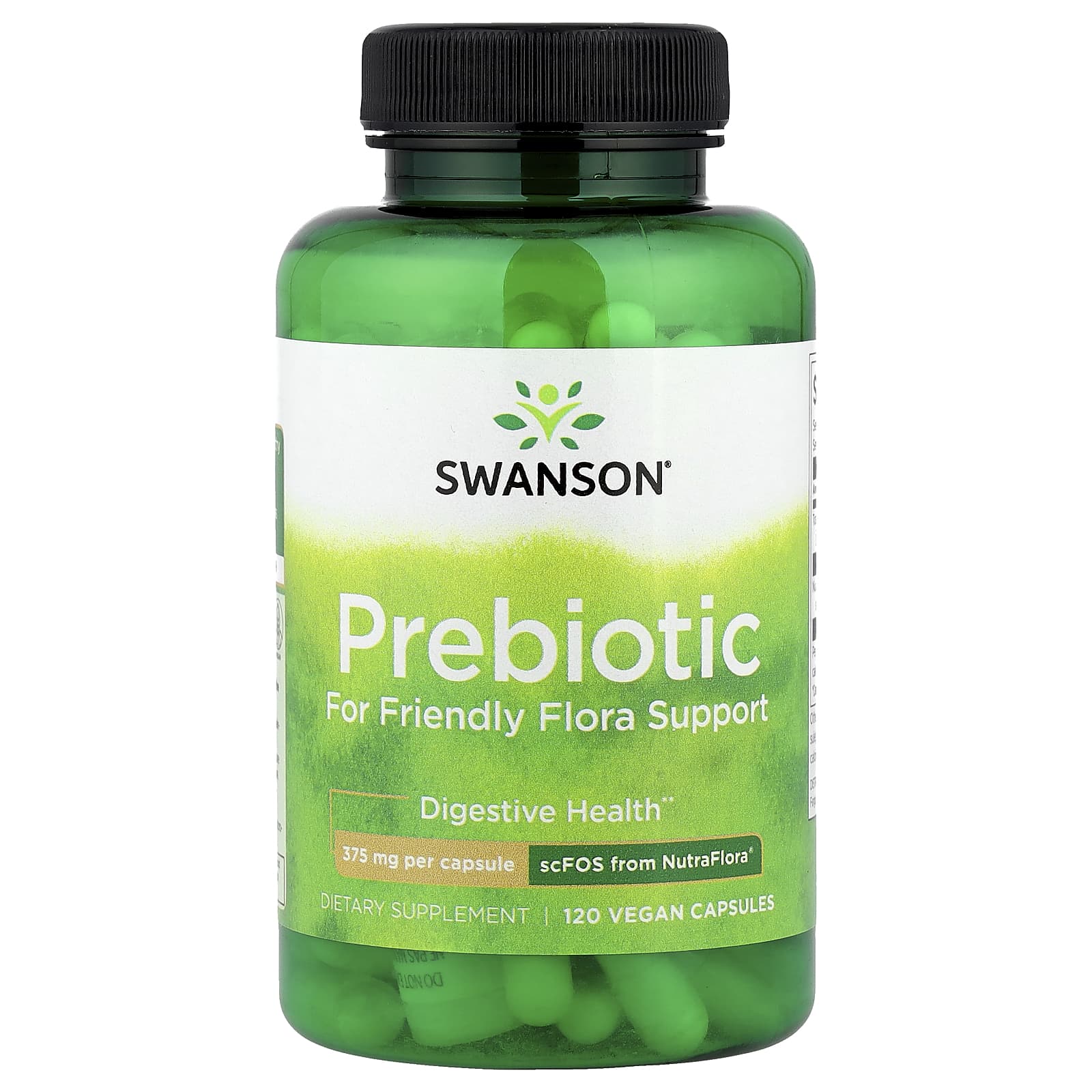 

Prebiotics with Plant Benefits, Veggie Capsules 120 (375Mg per Capsule)
